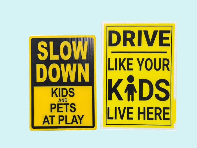 Corrugated plastic sheet  billboard-2