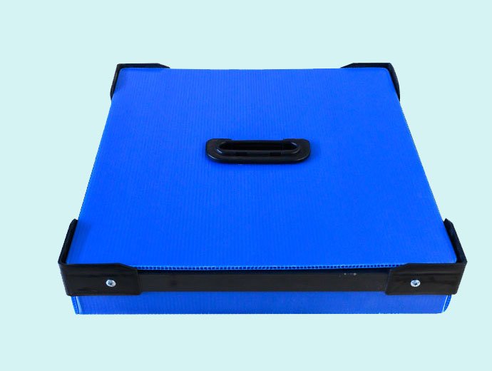 Corrugated PP sheet tunover box-2