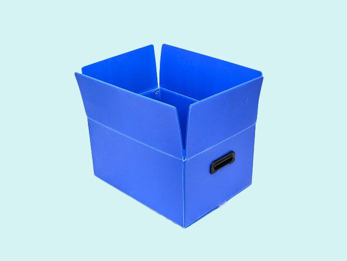 Corrugated plastic sheet packing box -1