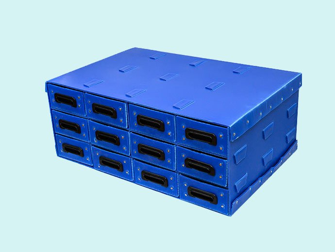 Corruaged PP sheet storage box-1