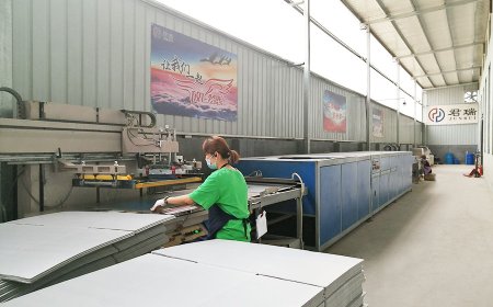 Hollow board printing machine