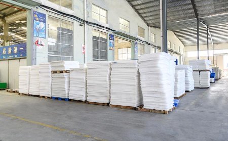 Finished product storage area